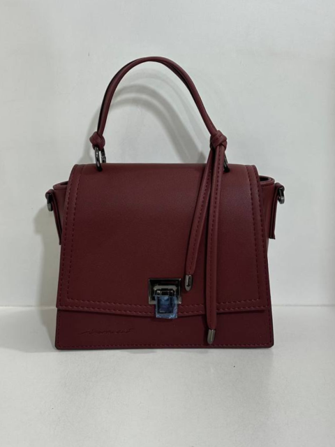 Women's Shoulder Bag Burgundy