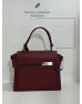 Women's Shoulder Bag Burgundy